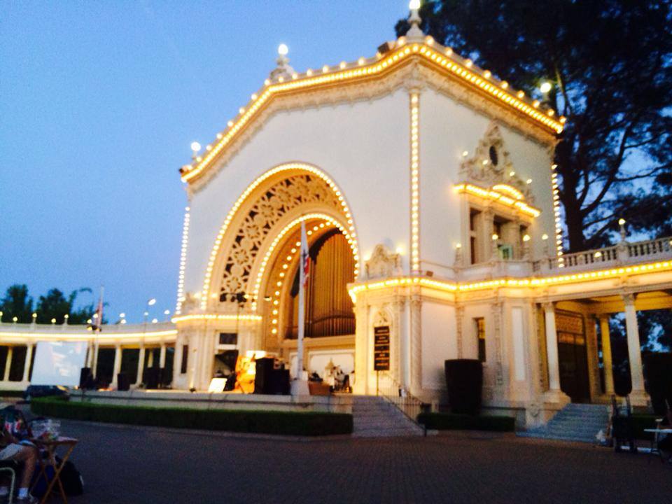 The beautiful Spreckels Organ in Balboa Park