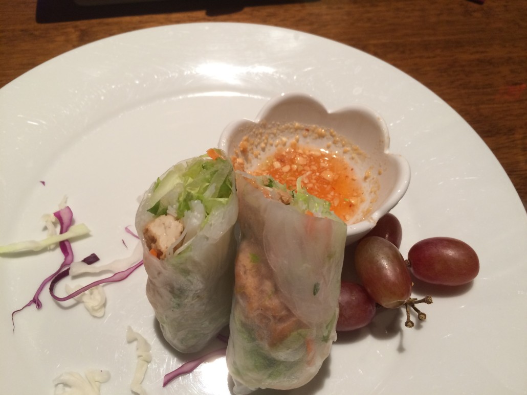 Spring rolls at Suwannee Thai Cuisine