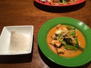 Red curry at Suwannee Thai Cuisine
