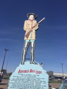 Buffalo Bill sign at Fort Cody Trading Post