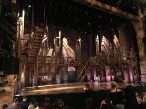 Wheelchair accessible tickets for "Hamilton" on Broadway -- seating location.